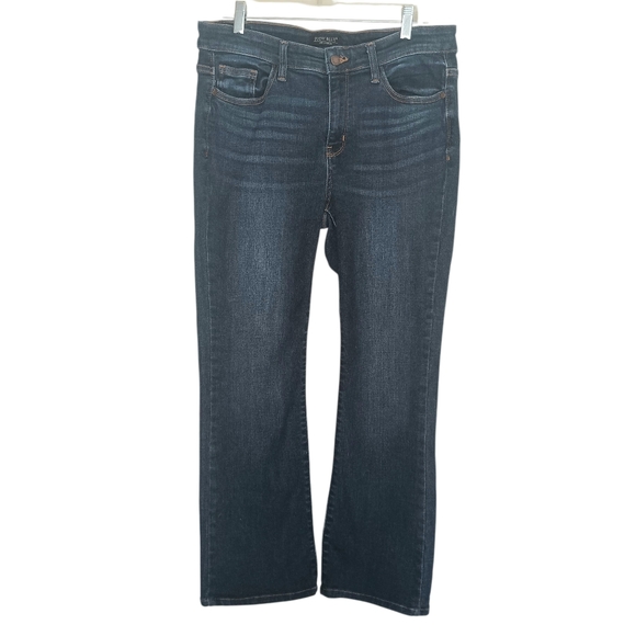 Judy Blue Jeans Size 13/31 Dark Blue Women's Straight Leg High Rise - Picture 1 of 10